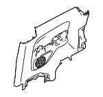 LR180795 - : Quarter Trim Panel for Land-Rover Image