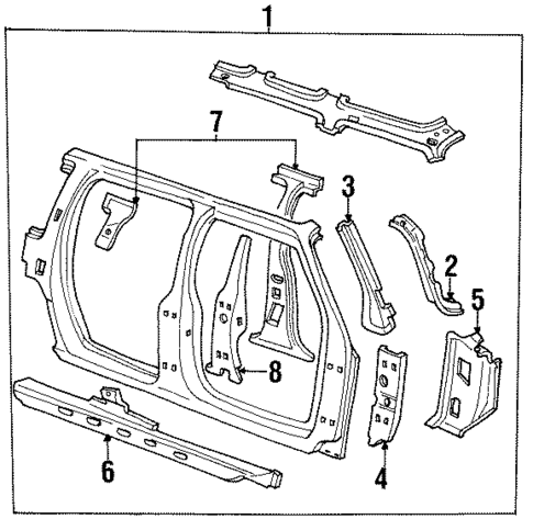 Uniside for 2000 Mercury Mountaineer #0