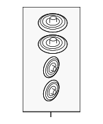 4M0898967 - HVAC: Adjust Motor Repair Kit for Audi Image