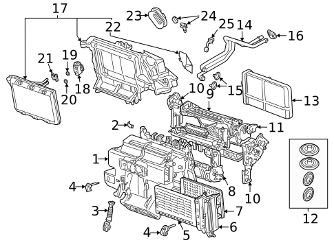 HVAC Case for 2023 Audi S8 #0