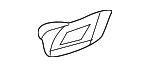 4K0819142 - Body: Cross Bar Gasket for Audi Image