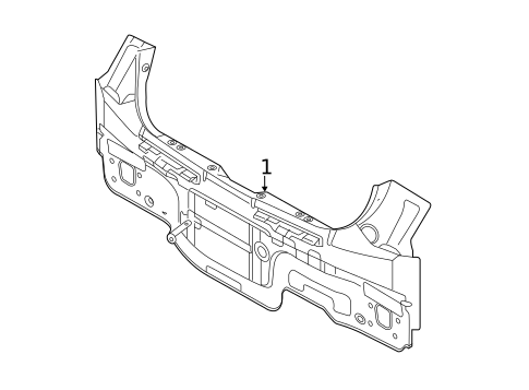Rear Body for 2018 Kia Rio #1