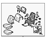 7120006A32B0 - Body: Seat Assembly for Toyota: Camry Image