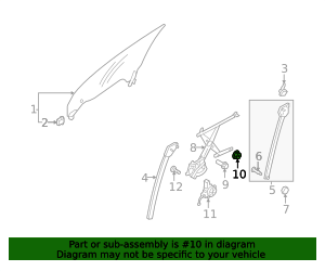 Door Check Nut 23806006 | OEM Parts Online