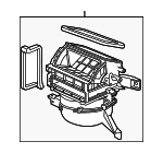 79305TM8A41 - : HVAC Blower Motor Housing for Honda Image