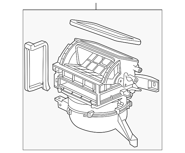 てるページ 79305-TYA-A41 Genuine Acura Blower Sub-Assembly