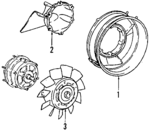 93010601201 - Engine: Fan for Porsche: 911 Image