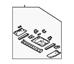 41347123971 - Body: Rear Floor Pan for Mini: Cooper Image
