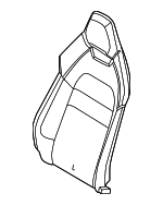 976898030 - Body: Seat Back Pad for Porsche Image
