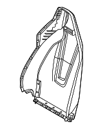 976881971ADBLK - Body: Seat Back Panel for Porsche Image