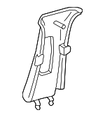 T00268210A06 - Body: Upper Pillar for Mazda: Millenia Image