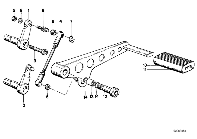 23411338639 - : Screw - 39.5 for BMW-Motorrad Image