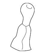 1E0711118BHHT - Body: Shift Knob for Volkswagen: Cabrio Image