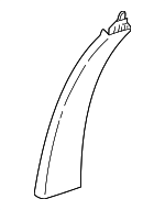 15280054 - Body: Upper Center Pillar Trim for GM Image