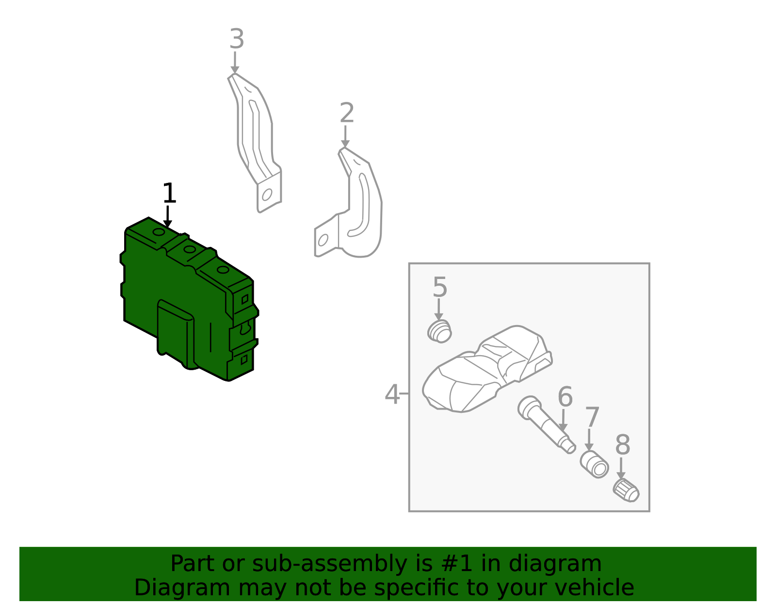 2006-2007 Kia Sedona Control Module 95800-4D100 | OEM Parts Online