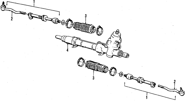 32111126360 - Steering: Tie Rod for BMW Image