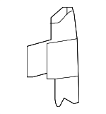 49947145 - Body: Upper Panel Clip for MB Vans Image