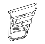 AW7Z5427406AA - Body: Door Trim Panel for Ford: Crown Victoria Image
