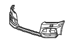 8U0807065ABGRU - : Bumper Cover for Audi Image
