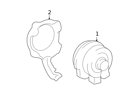 Fog Lamps for 2004 Mercury Marauder #0