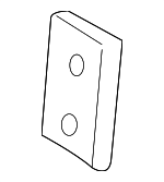 11562442 - Body: Striker Anchor Plate for Buick: LeSabre | Cadillac: DeVille, DTS, Seville | Oldsmobile: 98, Aurora | Pontiac: Bonneville Image