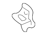 11562442 - Body: Door Lock Striker Plate for GM Image