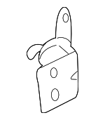 25716657 - Body: Hinge for Cadillac: DeVille, DTS Image