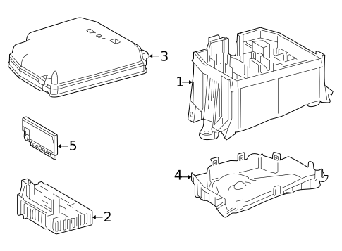 Fuse & Relay for 2023 Lexus LX600 #2