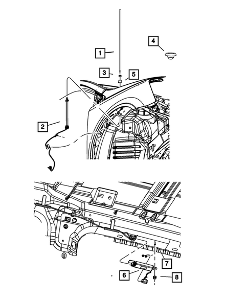 Radio, Antenna, Speakers, DVD and Video systems for 2011 Chrysler Town & Country #3