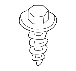 7119901299 - Electrical: Fog Lamp Assembly Screw for BMW Image