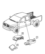 56043167AB - Electrical: Side Airbag Impact Sensor for Mopar Image