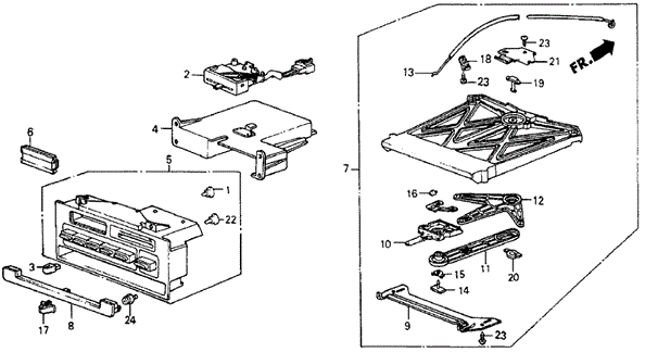 Heater Control for 1985 Honda Civic #0