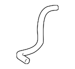 1628325031 - Cooling System: Engine Coolant Reservoir Hose for Toyota: Camry Image