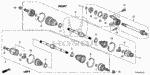 42327SJA003 - Chassis: RING, SNAP for Honda Image