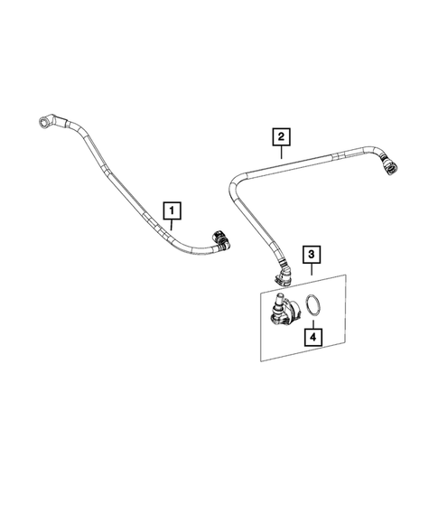 Crankcase Ventilation for 2018 Dodge Durango #0