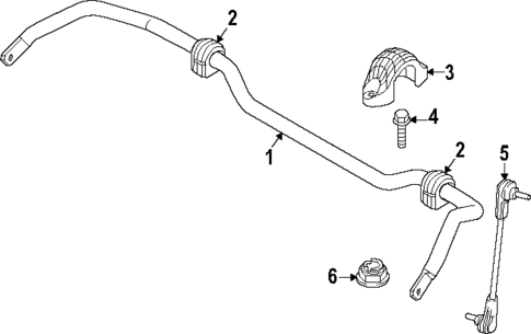 Stabilizer Bar & Components for 2025 Mini Countryman #1
