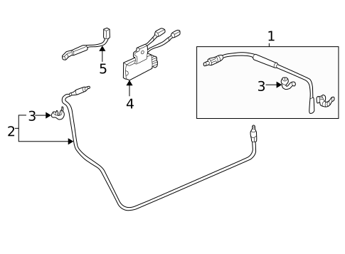 Antenna & Radio for 2003 Honda Civic #0