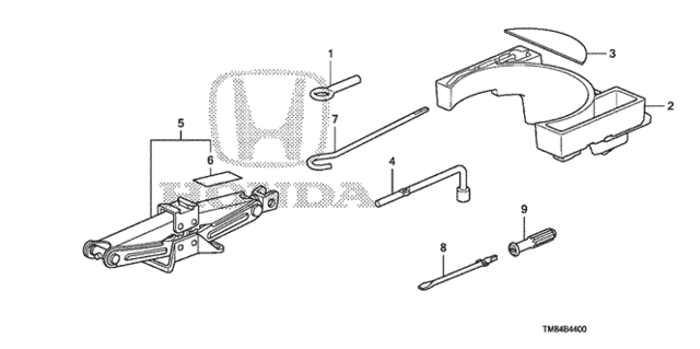 Tools - Jack for 2013 Honda Insight #0