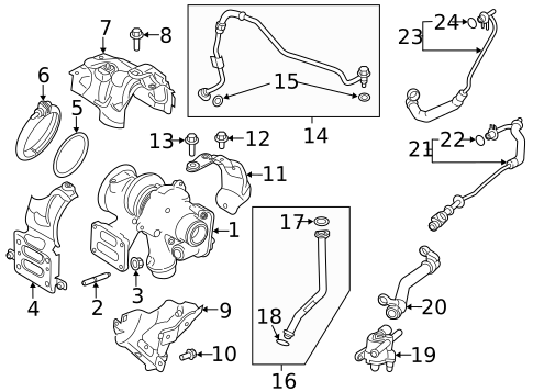 Exhaust Manifold for 2018 Land Rover Range Rover Evoque #0