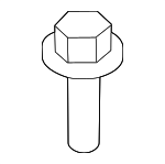 LR071777 - Engine: Upper Shield Bolt for Land Rover: Discovery, Range Rover, Range Rover Evoque, Range Rover Velar Image