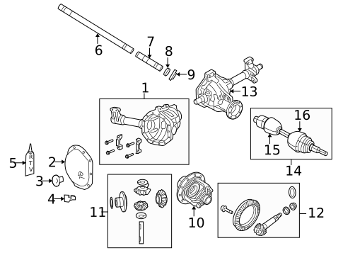 Differential for 2011 Ram Dakota #0