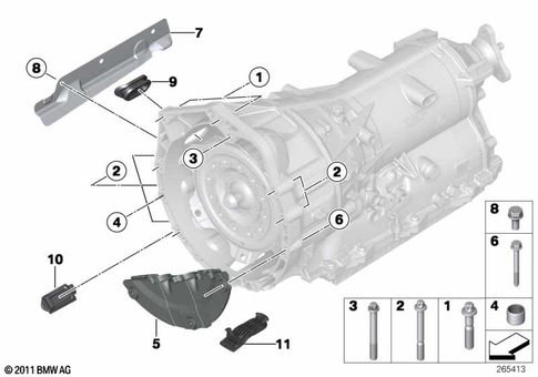 Mounting / Suspension for 2010 BMW 528i #0