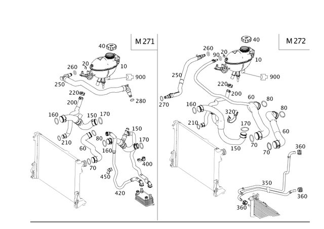 2075010382 - : Hose for Mercedes-Benz Image