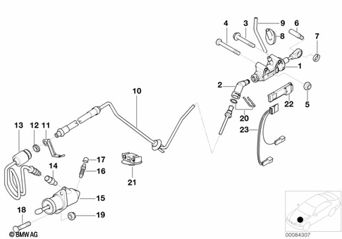 Clutch Control for 1999 BMW 528i #0