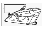 33151SDAA01 - Electrical: Headlamp Assembly for Honda: Accord Image
