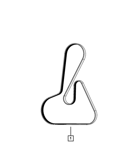 Drive Belts for 2018 Jeep Compass #0