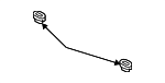 LR026762 - Body: Seat Frame Clip for Land-Rover Image