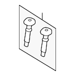 LR026855 - Body: Headrest Guide for Land-Rover Image