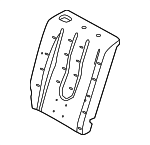 LR027009 - Body: Seat Back Pad for Land-Rover Image