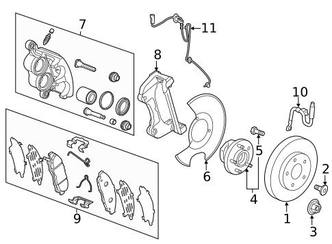 Anti-Lock Brakes for 2018 Cadillac XT5 #3